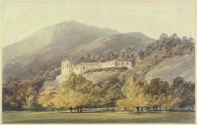 Santa Lucia, ein Kloster in der Nähe von Caserta, ca. 1795 von Joseph Mallord William Turner